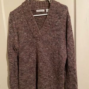 Liz Claiborne Brown Sweater NWOT